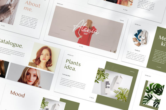 Alenia: A Minimal Media Kit Template for Modern Presentations