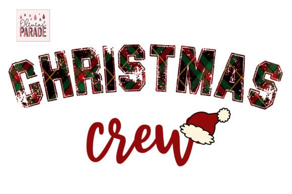 Create Festive Designs with Christmas Crew Plaid Png