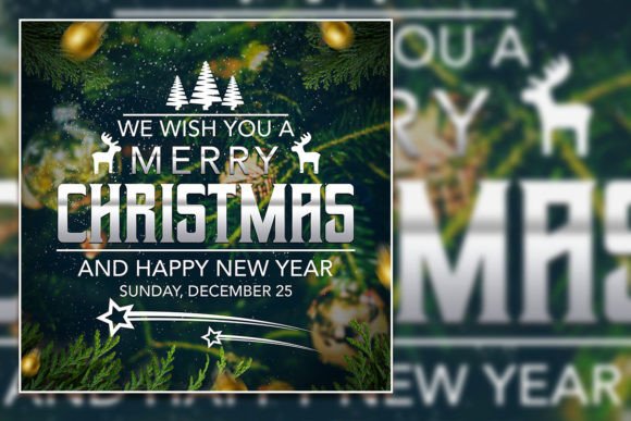 Create Stunning Holiday Designs with This Editable Christmas Flyer
