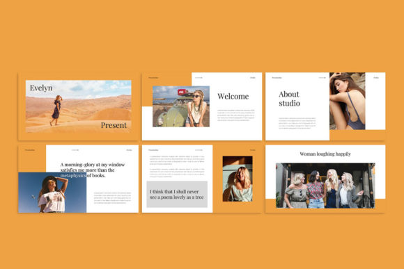 Evelyn - Keynote Template: Minimal Media Presentation