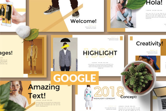 Highlight Googleslide Template: Modern Presentations