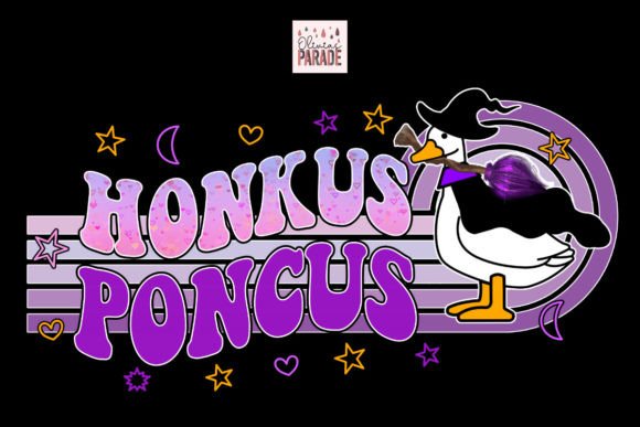 Hocus Pocus Goose Halloween Png for Spooky Designs