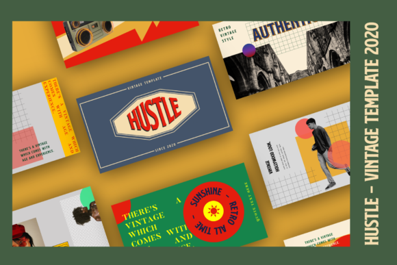 Hustle Keynote Template: A Modern Design Powerhouse