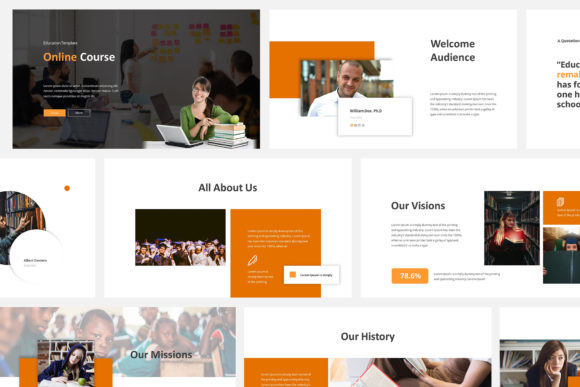 Online Course Keynote Template: A Modern Design Solution