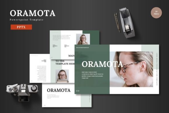 Oramota - Powerpoint Template: Create Polished, Professional Presentations