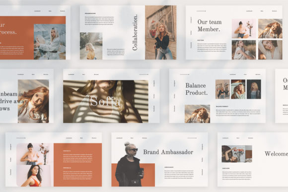 SOFIA - Google Slide Template: Modern Presentation Design