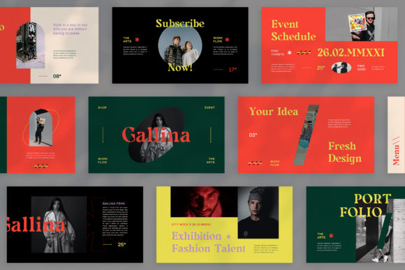 Unlock Creative Potential with Gallina - Keynote Template